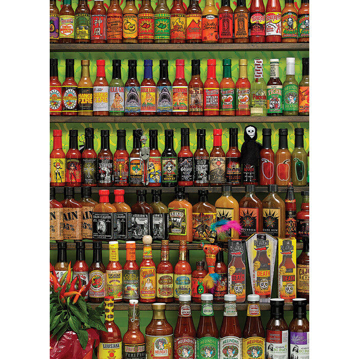Cobble Hill Puzzles 1000 pcs - Hot Hot Sauce
