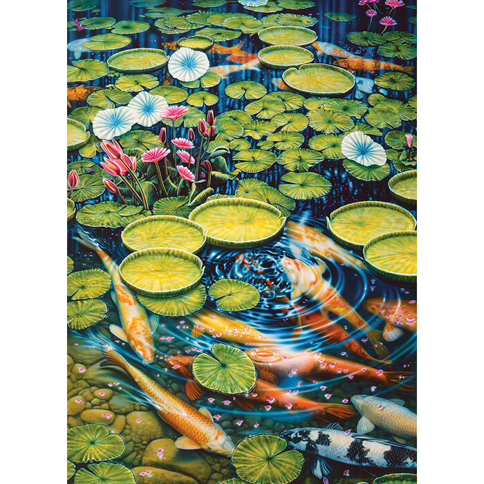 Cobble Hill Puzzles 1000 pcs - Koi Pond