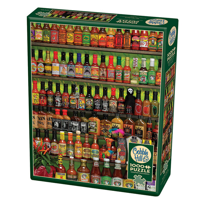 Cobble Hill Puzzles 1000 pcs - Hot Hot Sauce