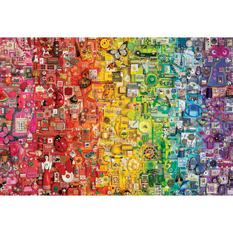 Cobble Hill Puzzles 2000 pcs - Rainbow Cobble Hill Puzzles 2000 pcs - Rainbow