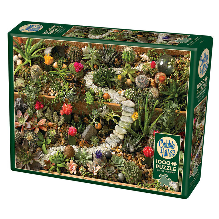 Cobble Hill Puzzles 1000 pcs - Succulent Garden