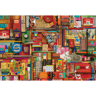 Cobble Hill Puzzles 2000 pcs - Vintage Art Supplies Cobble Hill Puzzles 2000 pcs - Vintage Art Supplies