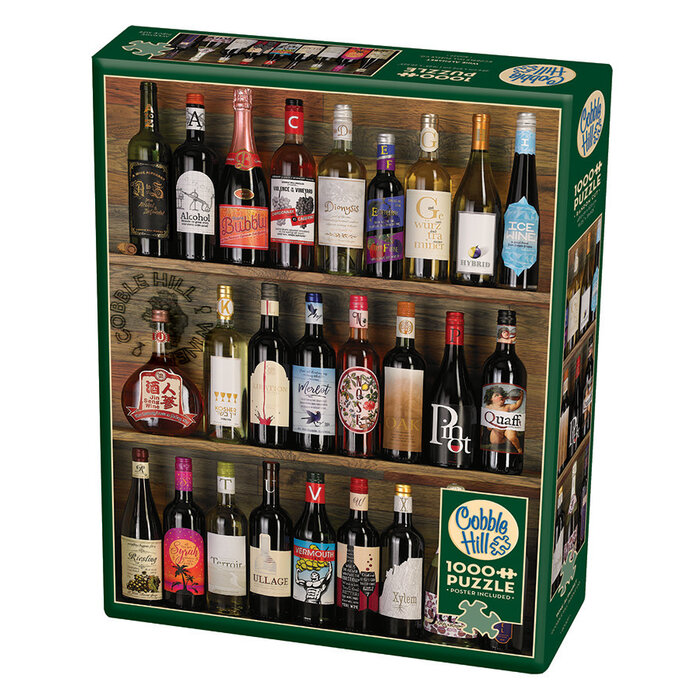 Cobble Hill Puzzles 1000 pcs - Wine Alphabet