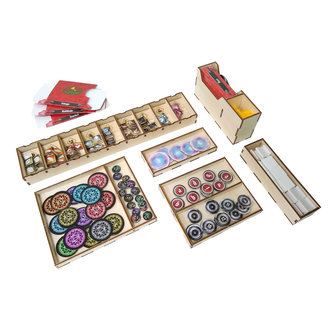 Broken Token Organizer for Gloomhaven Forgotten Circles - Upgrade Kit Broken Token Organizer for Gloomhaven Forgotten Circles - Upgrade Kit