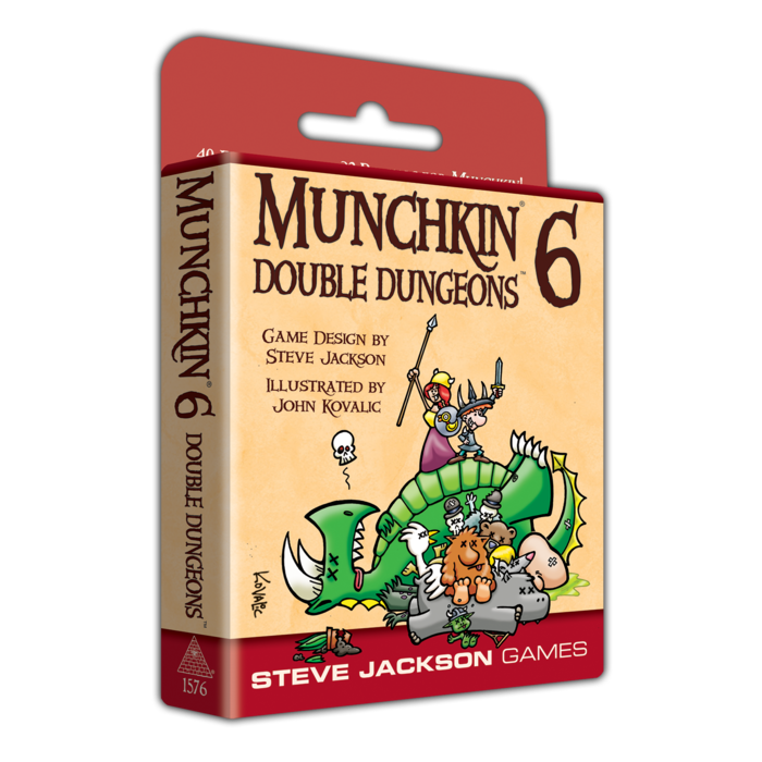Steve Jackson Games Munchkin Original: Double Dungeons Expansion 6