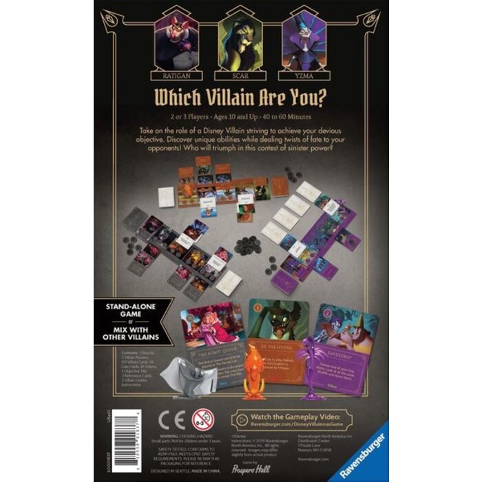 Ravensburger Disney Villainous: Evil Comes Prepared Standalone Expansion