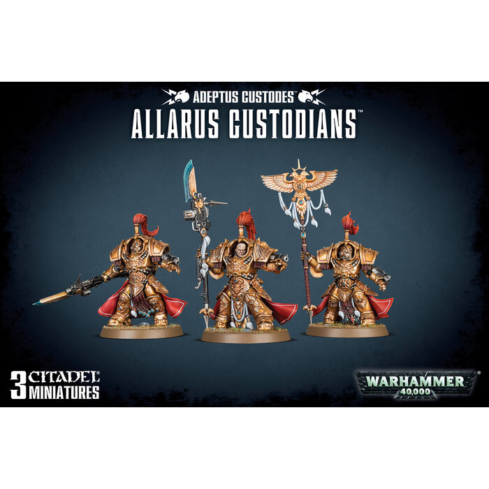 Games Workshop Warhammer 40K: Adeptus Custodes - Allarus Custodians