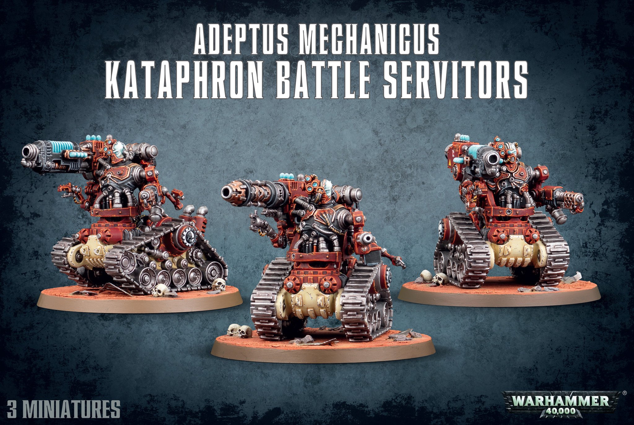 Warhammer 40K Adeptus Mechanicus Kataphron Battle Servitors