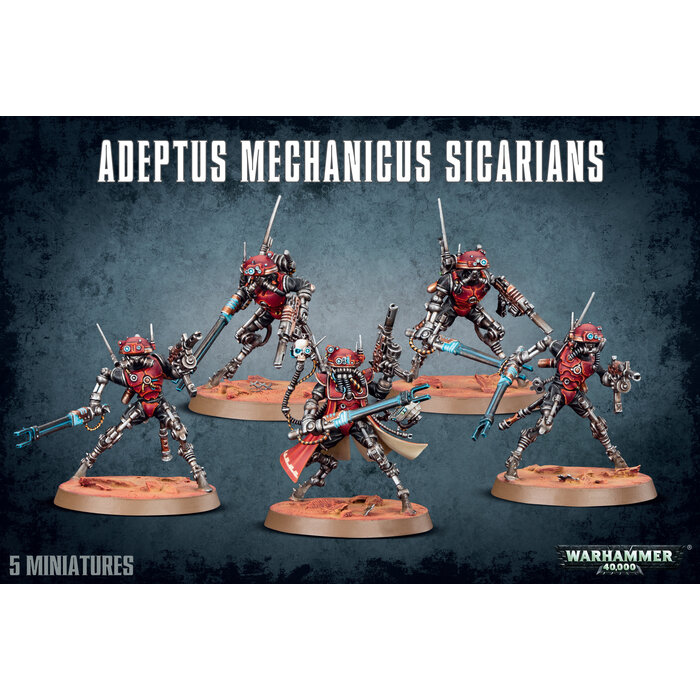 Games Workshop Warhammer 40K: Adeptus Mechanicus - Sicarians