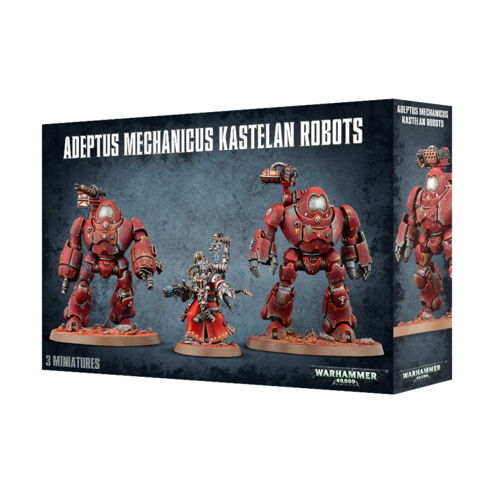 Games Workshop Warhammer 40K: Adeptus Mechanicus - Kastelan Robots