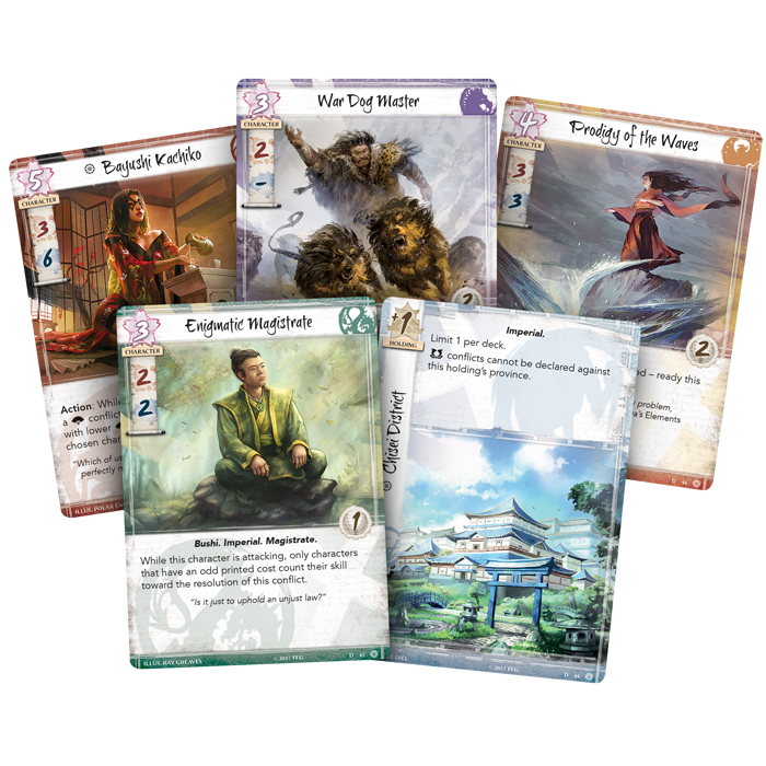 Fantasy Flight Games Legend of the Five Rings LCG: Imperial Cycle 3 - Into the Forbidden City Dynasty Pack