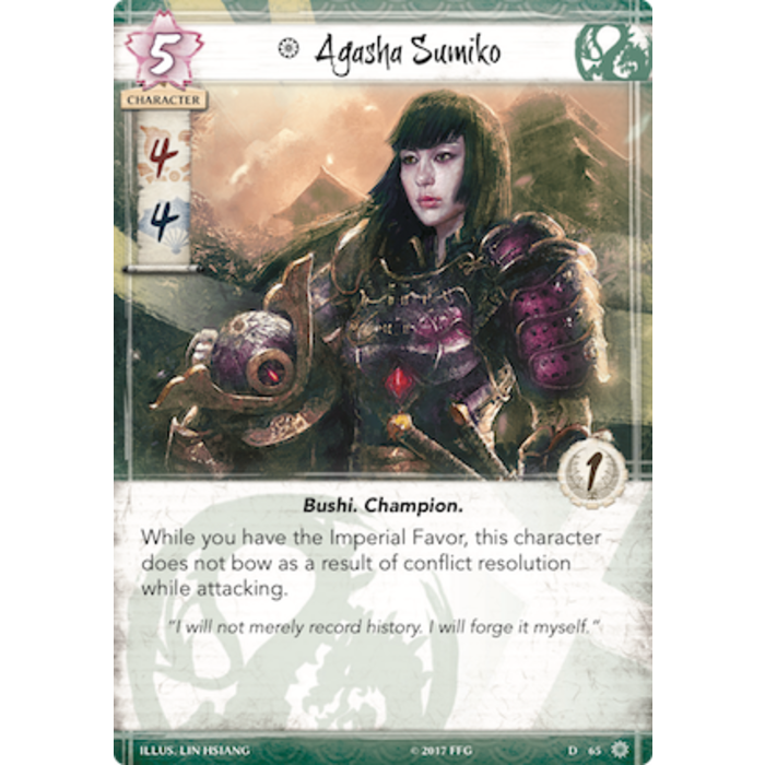 Fantasy Flight Games Legend of the Five Rings LCG: Imperial Cycle 4 - The Chrysanthemum Throne Dynasty Pack