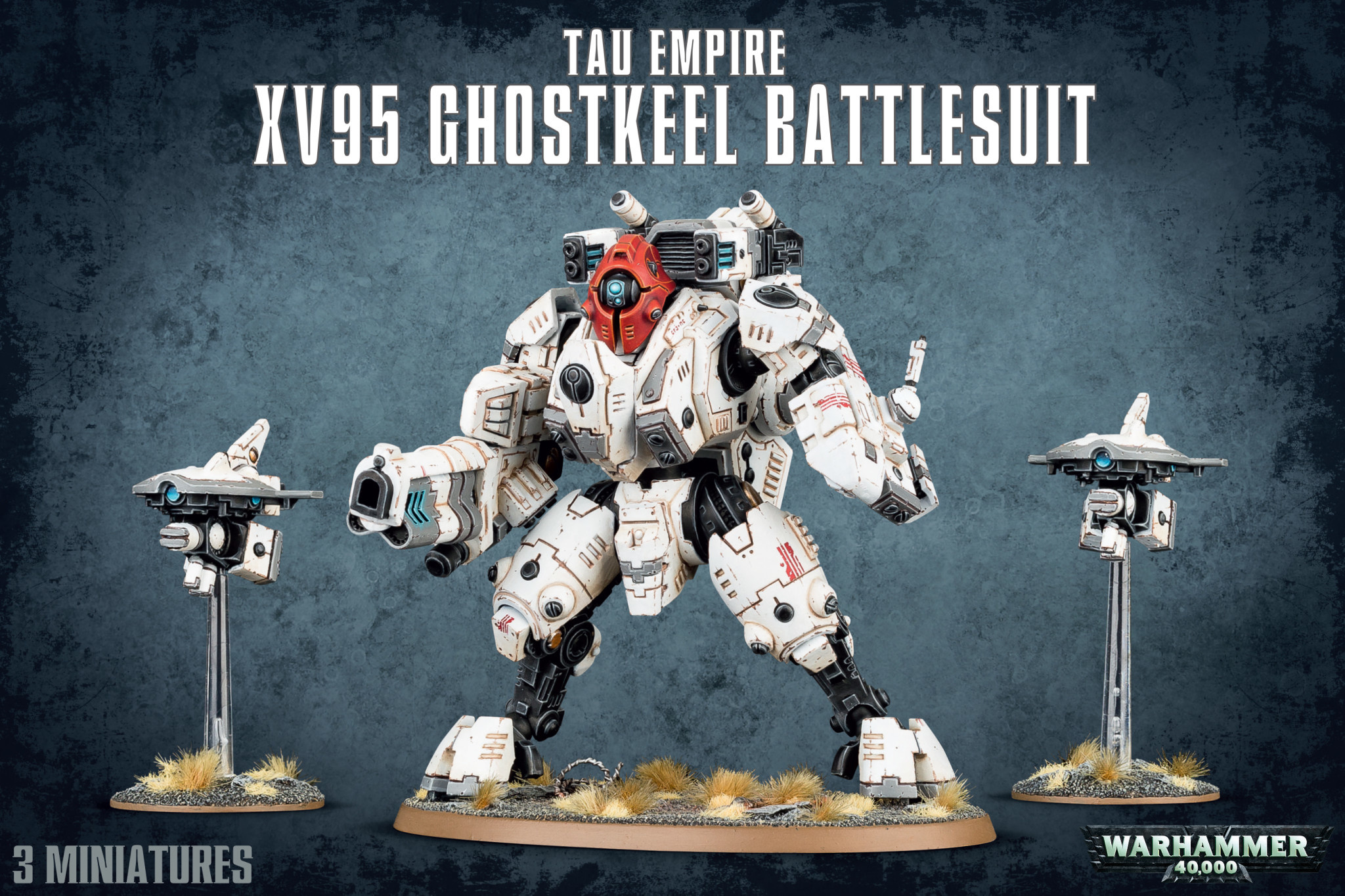 Warhammer 40K T'au (Tau) Empire XV95 Ghostkeel Battlesuit
