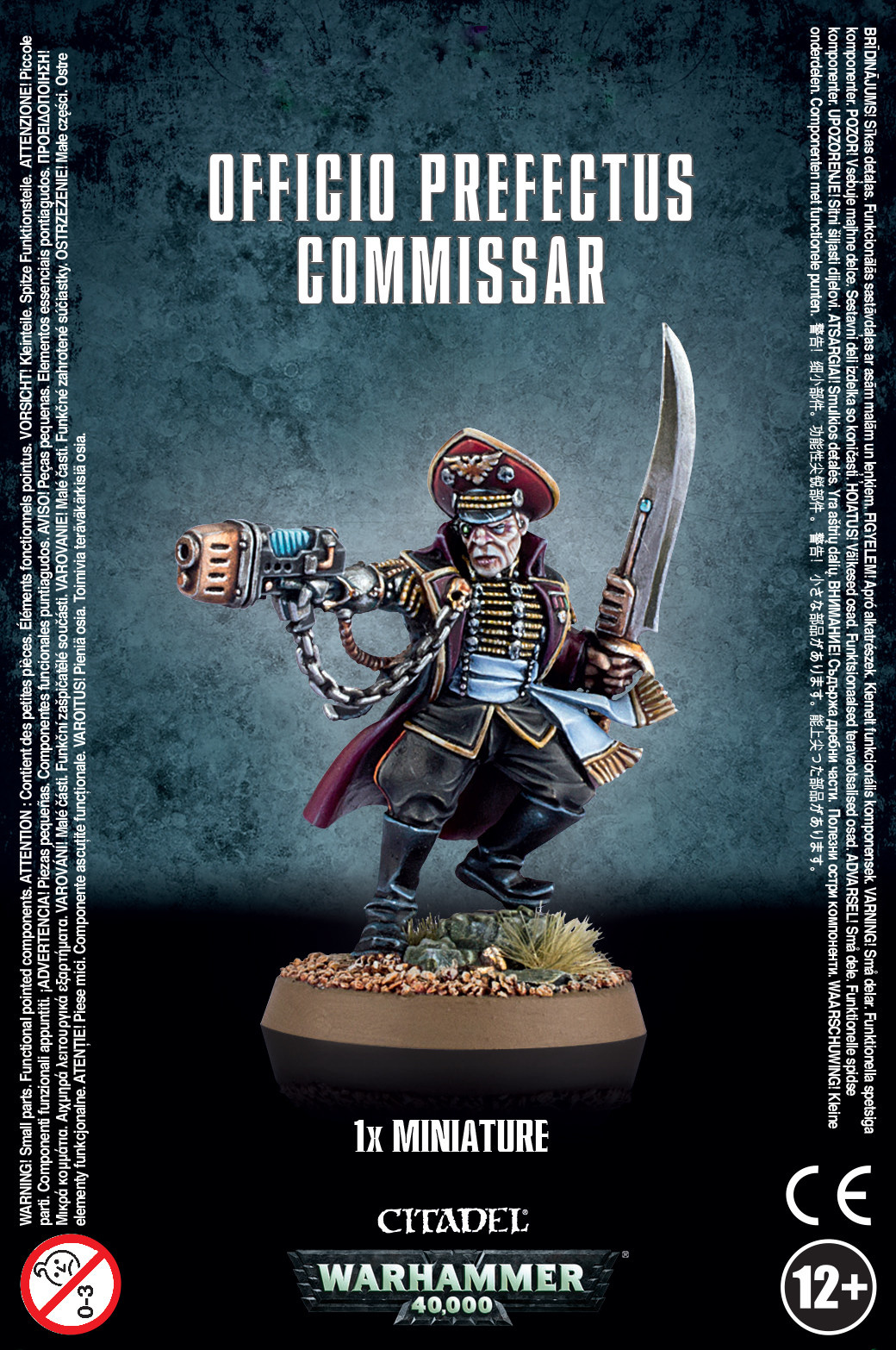 Warhammer 40K Astra Militarum Officio Prefectus Commissar - Boardgames.ca