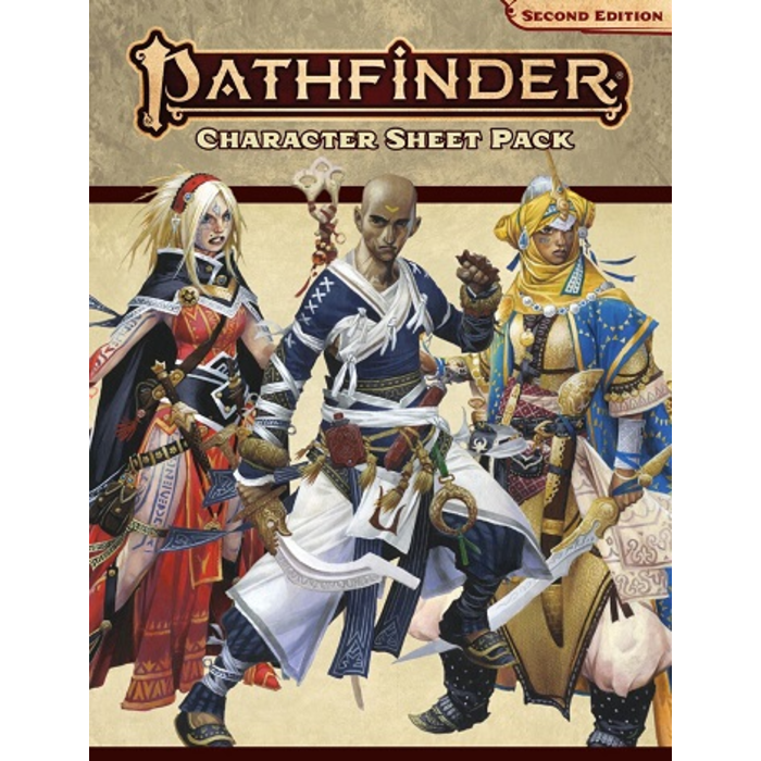 Paizo Publishing Pathfinder RPG 2E Character Sheet Pack