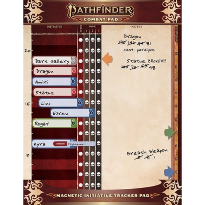 Paizo Publishing Pathfinder RPG 2E Combat Pad