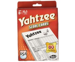 Hasbro Yahtzee Score Cards - 80 Pack