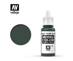 Vallejo Vallejo Model Color Acrylic Paint Black Green 17mL