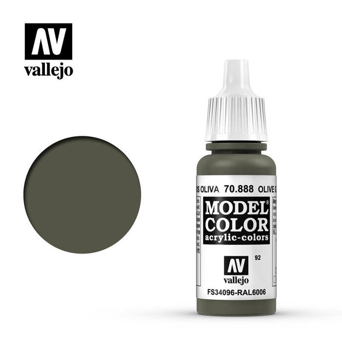 Vallejo Vallejo Model Color Acrylic Paint Olive Grey 17mL