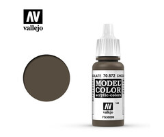 Vallejo Vallejo Model Color Acrylic Paint Chocolate Brown 17mL