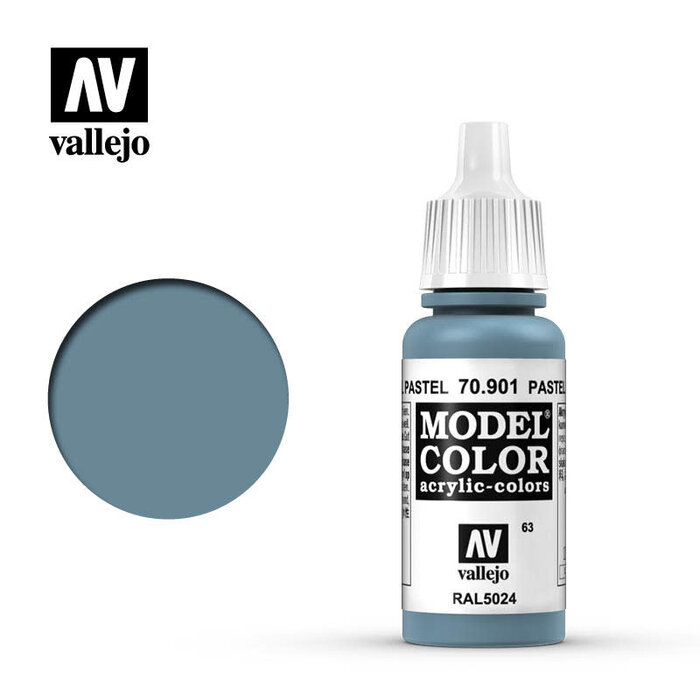 Vallejo Vallejo Model Color Acrylic Paint Pastel Blue 17ml