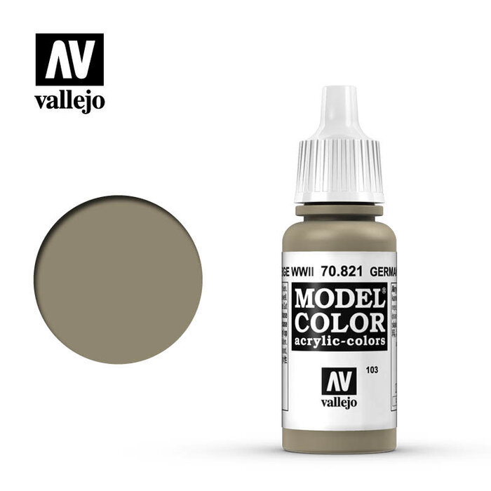Vallejo Vallejo Model Color Acrylic Paint German Cam Beige WW2 17mL