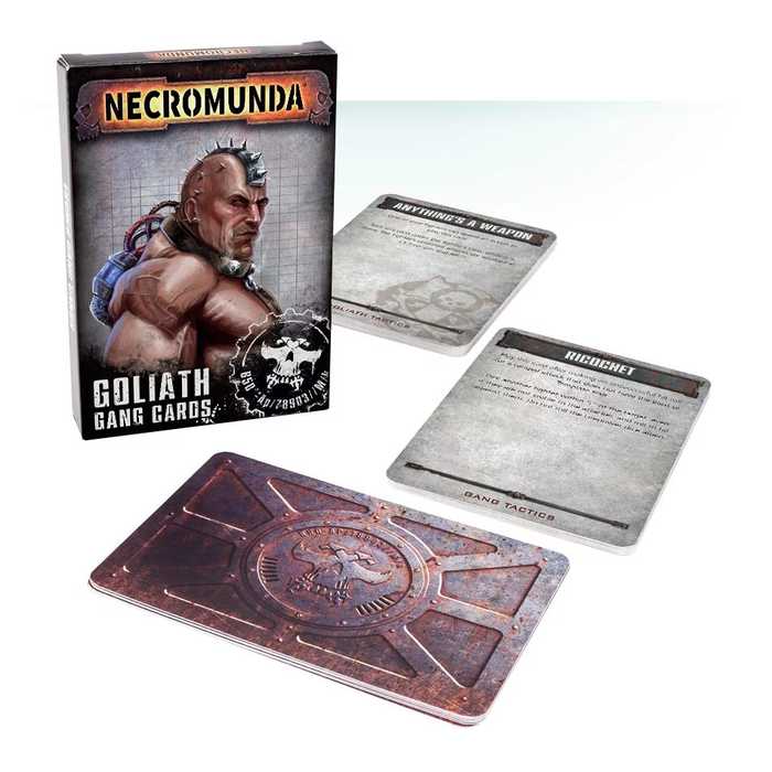 Games Workshop Necromunda: Goliath Gang - Tactics Cards