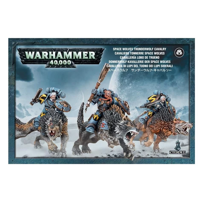 Games Workshop Warhammer 40K: Space Wolves - Thunderwolf Cavalry