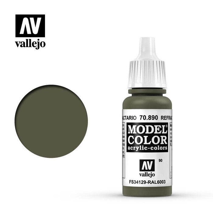 Vallejo Vallejo Model Color Acrylic Paint Refractive Green 17mL