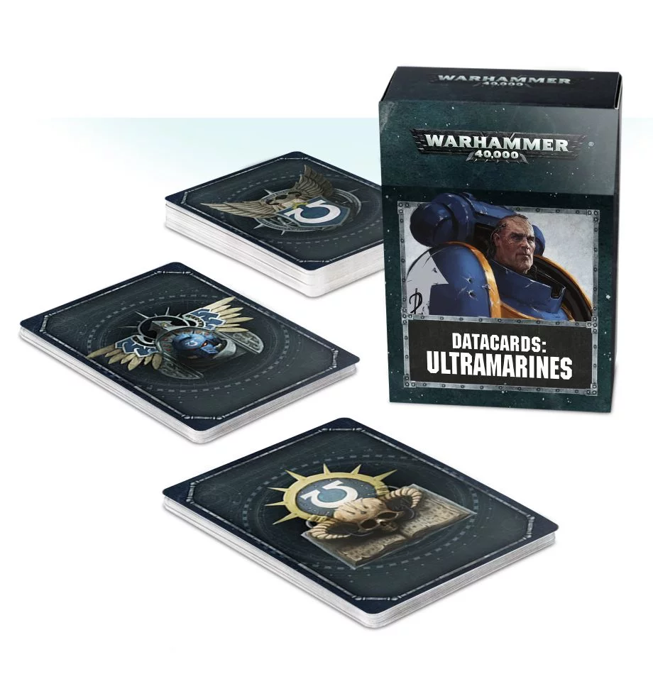 Warhammer 40k Datacards Ultramarines Boardgames.ca