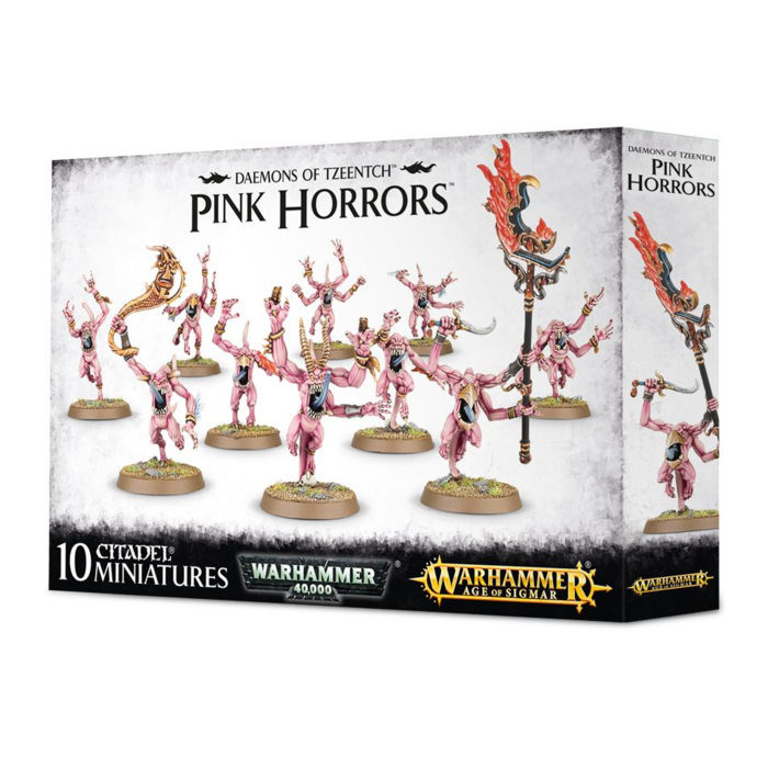 Games Workshop Warhammer 40K: Chaos Daemons (Tzeentch)/Age of Sigmar: Disciples of Tzeentch - Pink Horrors