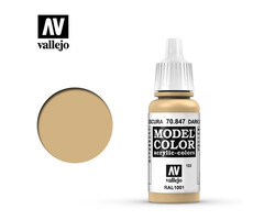 Vallejo Vallejo Model Color Acrylic Paint Dark Sand 17mL