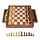 Chess Set 19" - Hand Carved Camphor Grand English Style With Storage Drawers