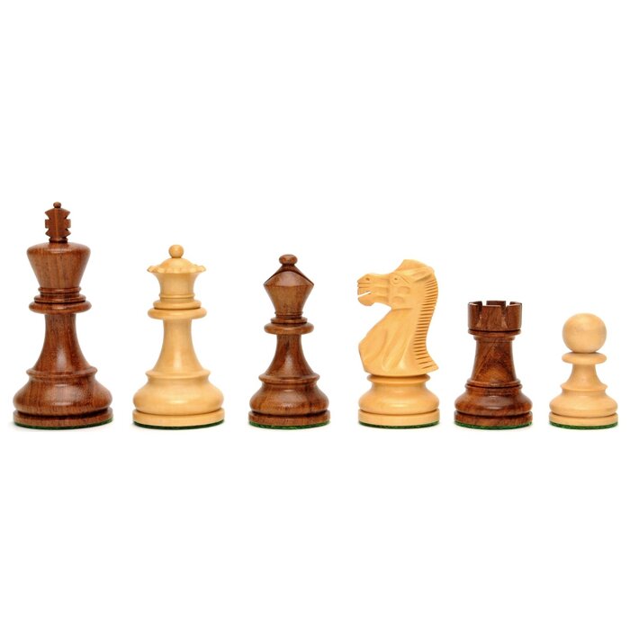 Wood Expressions Chess Set 19" - Hand Carved Camphor Grand English Style With Storage Drawers