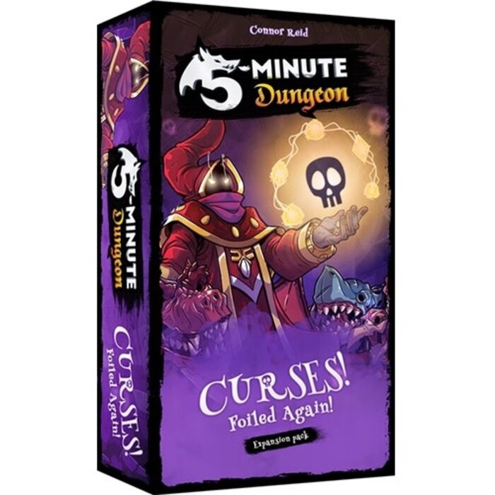 Outset Media 5 (Five) Minute Dungeon: Curses, Foiled Again! Expansion