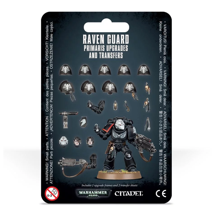 Games Workshop Warhammer 40K: Space Marines (Raven Guard) - Primaris Upgrades and Transfers