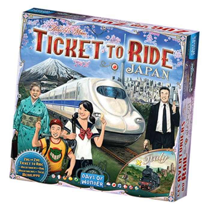 Days of Wonder Ticket to Ride: Map Collection 7 - Japan & Italy