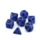 7-Piece Polyhedral RPG Dice Set: Cobalt Golem