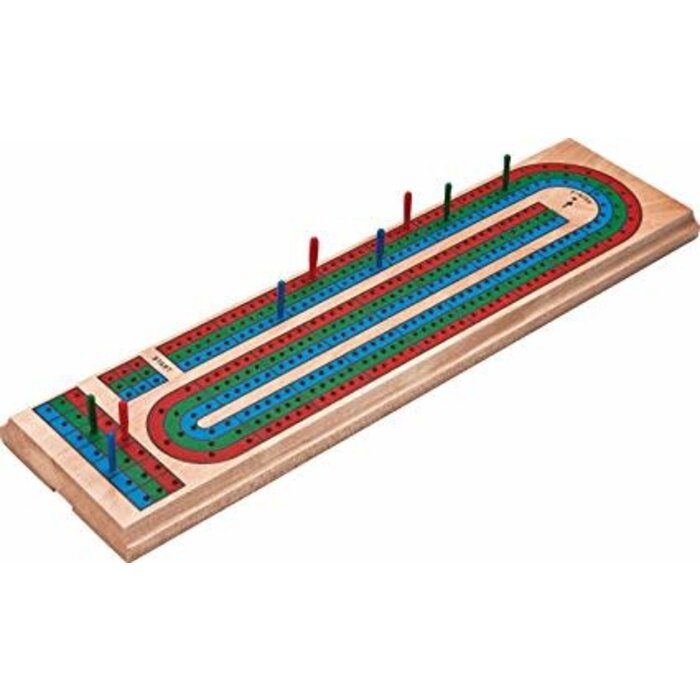CHH Solid Wood Cribbage Board