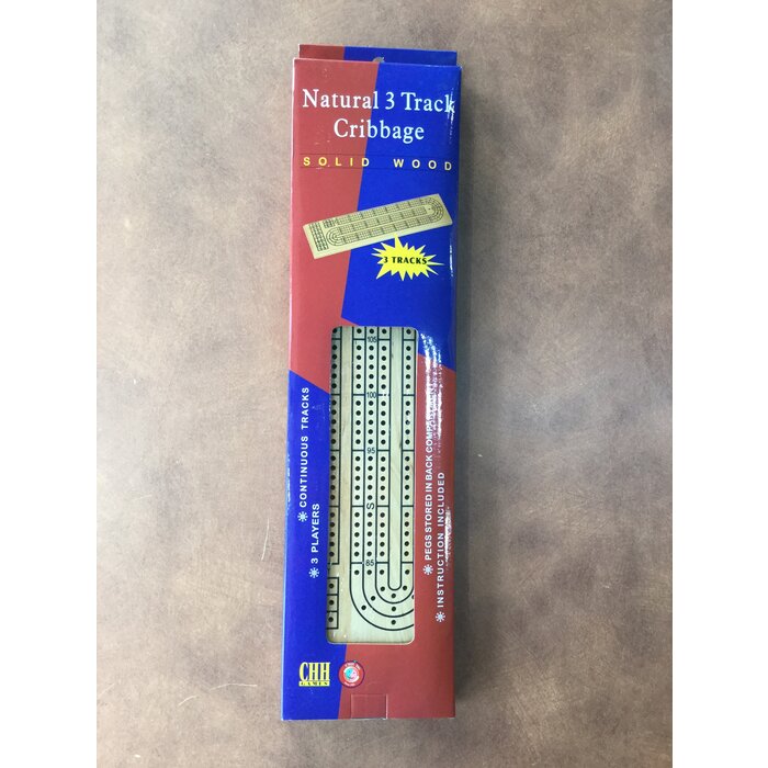 CHH Solid Wood Cribbage Board