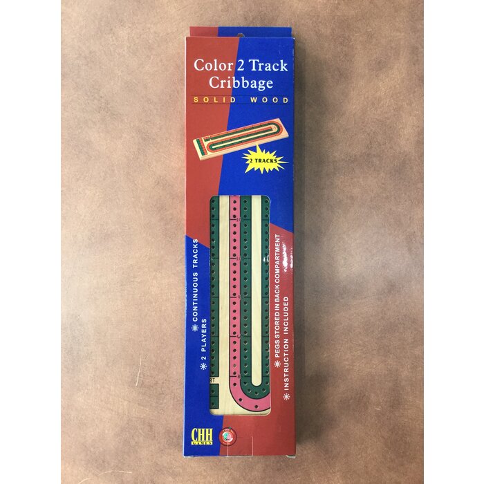 CHH Solid Wood Cribbage Board