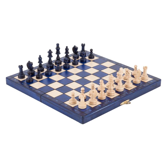Negiel Chess Set 11" - Wooden Folding