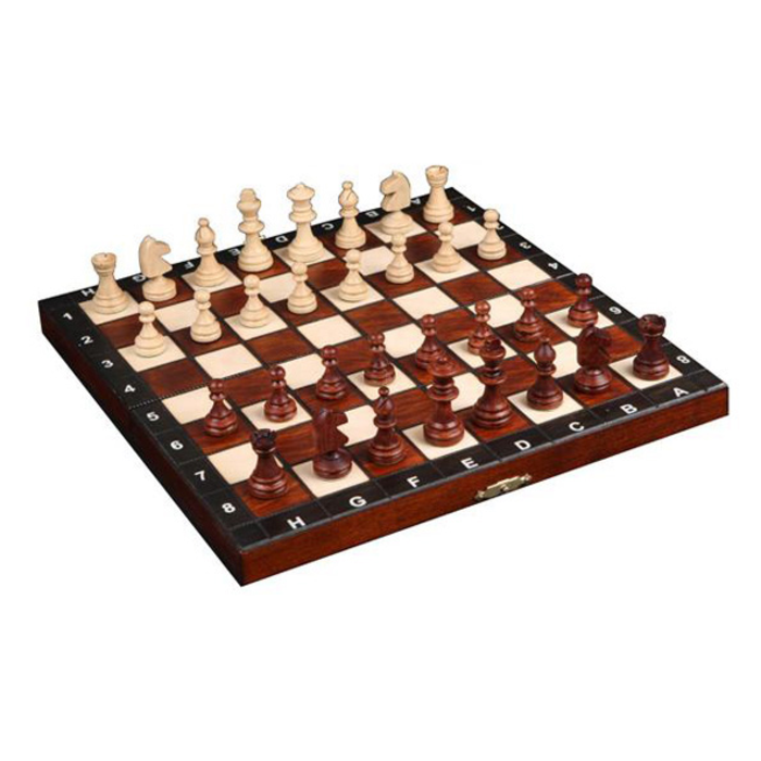 Negiel Chess Set 11" - Wooden Folding