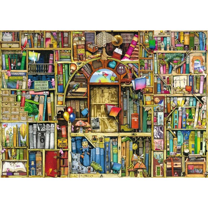 Ravensburger 1000 pcs - The Bizarre Bookshop 2
