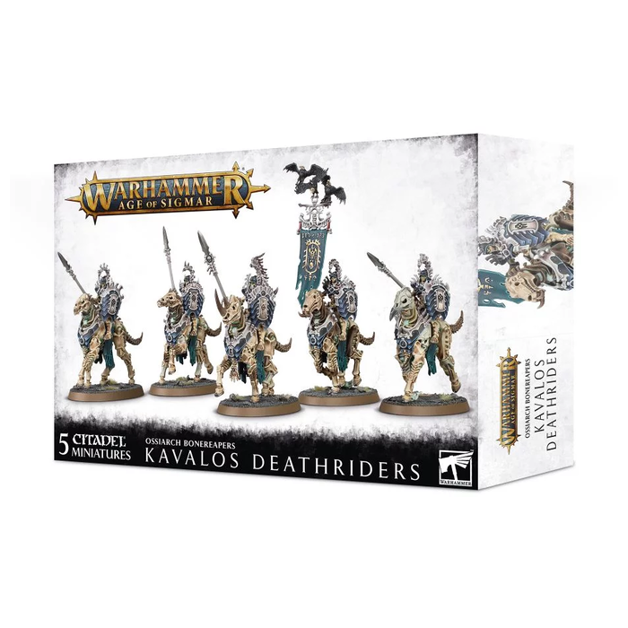 Games Workshop Warhammer Age of Sigmar: Ossiarch Bonereapers - Kavalos Deathriders