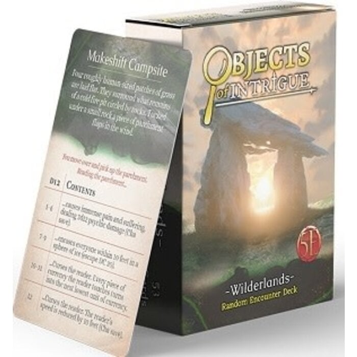 Nord Games Objects of Intrigue - Wilderlands