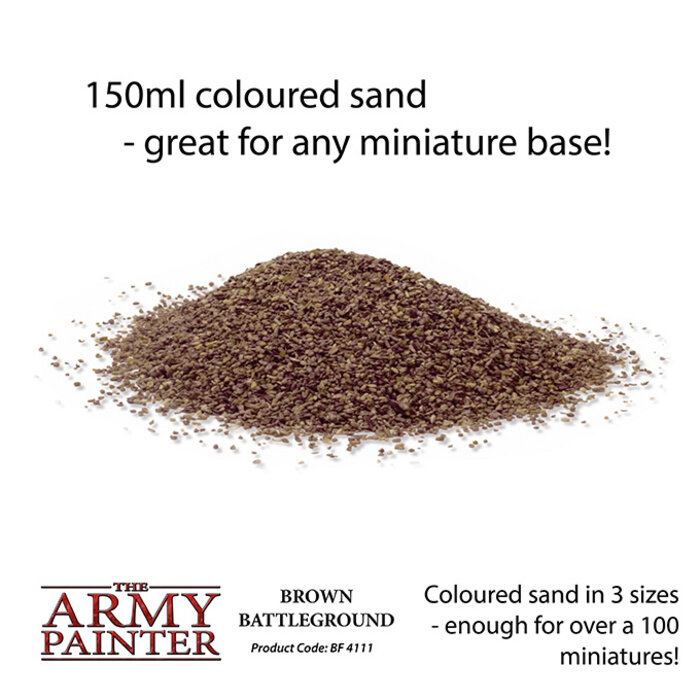 The Army Painter Battlefields: Brown Battleground Sand