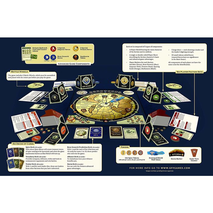 Gale Force Nine Dune: The Board Game (2019 Reprint)