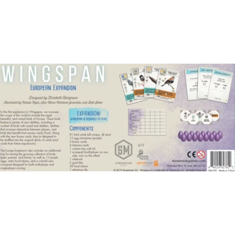 wingspan european expansion wingspan european expansion