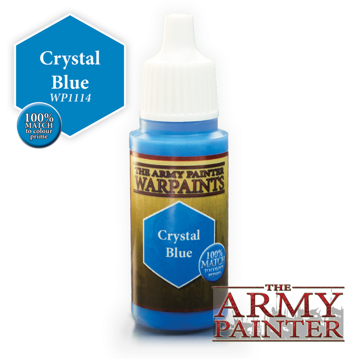 The Army Painter Warpaints - Crystal Blue (18 mL)